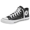 Sneaker CONVERSE "CHUCK TAYLOR ALL STAR MALDEN STREET", Gr. 44,5, schwarz-weiß (schwarz, weiß), Textil, sportlich, Schuhe Sneaker high Sneakerboots Skaterschuh