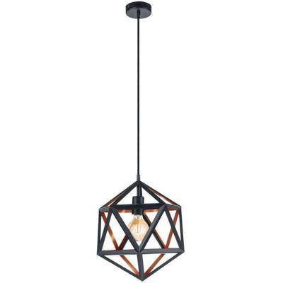 EGLO Hängeleuchte "EMBLETON", schwarz, Ø 30,5cm H: 110cm, Lampen Image