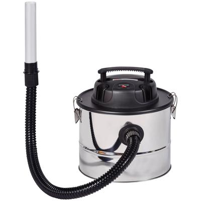 Aschesauger FIREFIX "mit Motor", silber (schwarz, silberfarben), B:33cm H:32cm T:31cm, Nass-Trocken-Sauger, 800 W