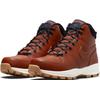 Schnürboots NIKE SPORTSWEAR "MANOA LEATHER SE", Gr. 41, rot (rotbraun), Leder, sportlich, Schuhe