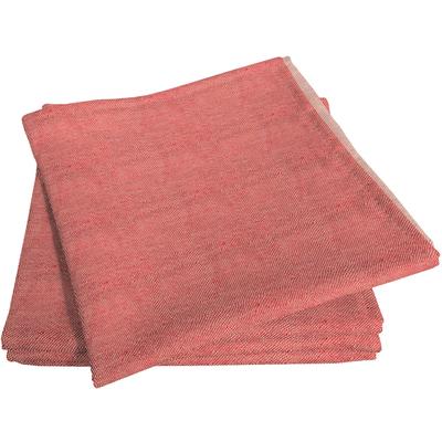 Stoffserviette ADAM "Uni Light Collection" Gr. 1, rot, B:30cm L:30cm, Obermaterial: 73% Leinen, 27% Baumwolle, Servietten