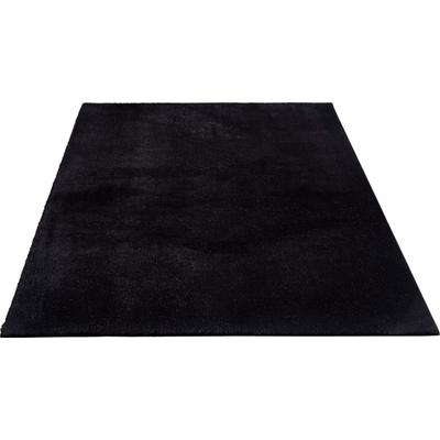 Teppich MERINOS "Loft 37, Kunstfellteppich", schwarz, B:200cm H:16mm L:280cm, Polyester, Teppiche, weich und kuschelig, Fell Haptik, Anti-Rutsch-Unterseite Image