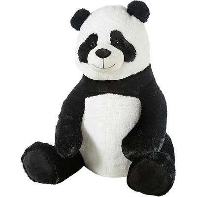 Kuscheltier HEUNEC "Panda XXL, 100 cm" Plüschfiguren schwarz (schwarz, weiß) Kinder Kuschel- Spieltiere