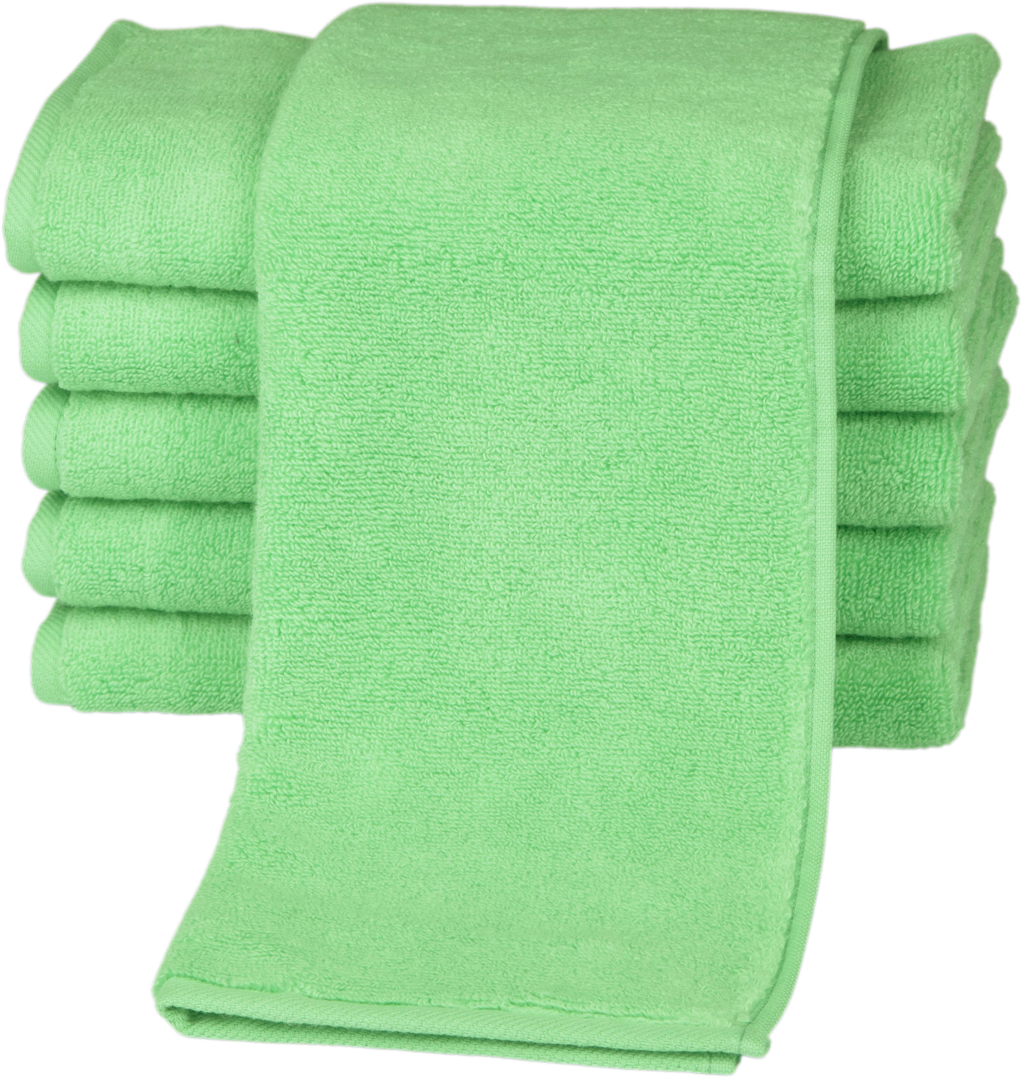 Gästehandtücher ROSS "Sensual 9000", blau (karibik), B:30cm L:50cm, Frottier, Obermaterial: 100% Baumwolle, Handtücher, mit Aloe-Vera-Öl veredelt Image