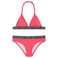 Triangel-Bikini BENCH. "Yva Kids" Gr. 146/152, N-Gr, pink Kinder Bikini-Sets Bikinis