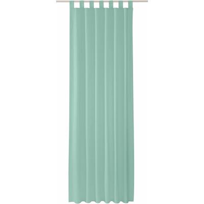 Vorhang TOM TAILOR HOME "Dove", grün (salbei), B:140cm H:255cm, Baumwolle, Gardinen, blickdicht Image