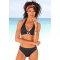 Triangel-Bikini VIVANCE Gr. 38, Cup A/B, schwarz Damen Bikini-Sets Ocean Blue