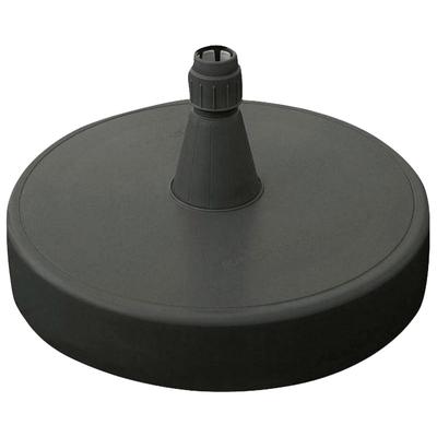 Kunststoffschirmständer SUNGARDEN, grau (anthrazit), T:85cm Ø:85cm, Kunststoff, Schirmhalterungen
