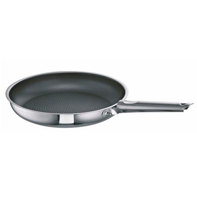 Bratpfanne SCHULTE-UFER "Romana i XXStrong", silber (silberfarben), Ø:28cm, Pfannen, Induktion