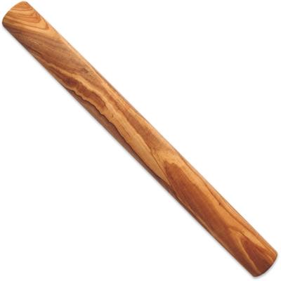Teigroller OLIVENHOLZ-ERLEBEN "DESIGN aus edlem naturbelassenem Olivenholz", beige (natur), L:30cm Ø:3cm, Massivholz, Teigroller, Einzigartige Maserung, massives Olivenholz, leichte Reinigung Image