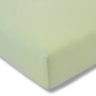 Spannbettlaken ESTELLA "Kinder-Feinjersey", grün (hellgrün), B:70cm L:140cm, Jersey, Obermaterial: 100% Baumwolle, Laken, für Kinder mit perfekter Passform Image