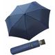 Taschenregenschirm BUGATTI "Take It Duo navy" blau (navy) Regenschirme Taschenschirme