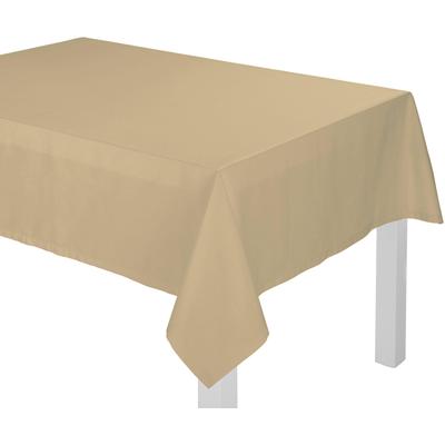 Tischdecke WIRTH "NEWBURY" Gr. 5, grau (taupe), B:130cm L:220cm, Polyester, Baumwolle, Tischdecken Image
