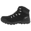 Wanderschuh JACK WOLFSKIN "REFUGIO TEXAPORE MID M", Gr. 43, schwarz, Leder, Textil, Synthetik, sportlich, Schuhe, Wasserdicht