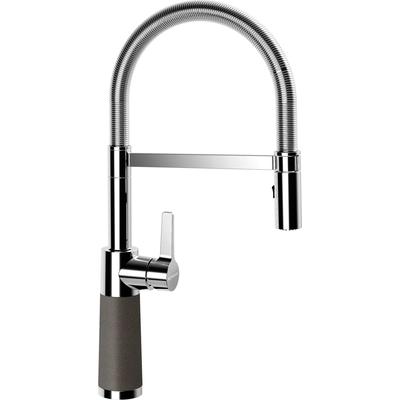 Küchenarmatur SCHOCK "SC-550", schwarz (carbonium), B:19,6cm H:43,6cm Ø:5,2cm, Armaturen Image