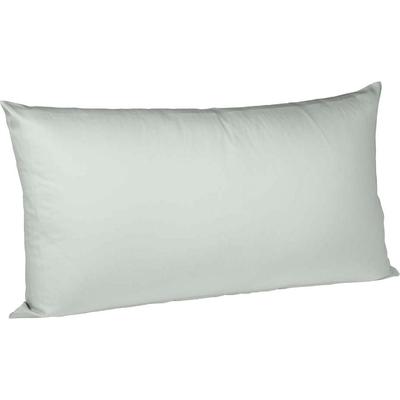 Kissenbezüge FLEURESSE "Colours", silber (silberfarben), B:40cm L:80cm, Interlock-Jersey, Obermaterial: 100% Baumwolle, Kissenbezüge, edler, bügelfreier Interlock-Jersey aus 100% Baumwolle Image