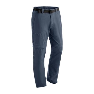Funktionshose MAIER SPORTS "Tajo", Herren, Gr. 98, Langgrößen, grau, 90% Polyamid, 10% Elasthan, Hosen, Herren Wanderhose, zipp-off Outdoor-Hose, 4 Taschen, Regular Fit Image