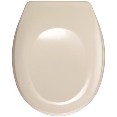 WC-Sitz WENKO "Bergamo", beige, Duroplast, WC-Sitze