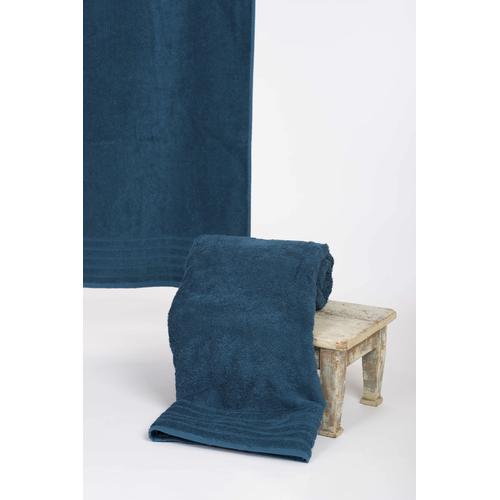 „Saunatuch WEWO FASHION „“AIDA““ Handtücher (Packung) Gr. B/L: 80 cm x 200 cm (1 St.), blau (petrol) Saunatücher 80×200 cm, Uni Farben, reine Baumwolle“