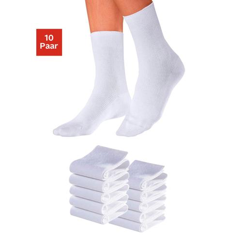 Arbeitssocken GO IN Gr. 43-44, weiß Damen Socken Arbeitssocken für medizinische Berufe