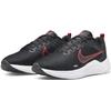 Laufschuh NIKE "DOWNSHIFTER 12", Gr. 47, schwarz-weiß (schwarz, weiß, dk, smoke, grau, lt, smoke, grau), Textil, sportlich, Schuhe