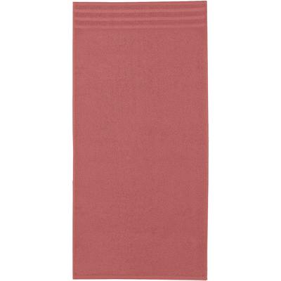 Duschtuch KLEINE WOLKE "Royal, 1 Stück (70/140 cm)", rot (marsala), B:70cm L:140cm, Frottier, Baumwolle, Handtücher (Packung), Uni Farben, mit Bordüre, weich, auch in verschiedenen Sets erhältlich Image