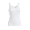 Achselhemd CONTA Gr. 48, Normalgrößen, weiß Damen Unterhemden