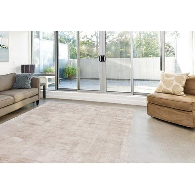 Teppich CALO-DELUXE "Viteox 200" Gr. 3, grau (taupe), B:120cm H:13mm L:170cm, Viskose, Teppiche, Viskose, Kurzflor, Wohnzimmer Image