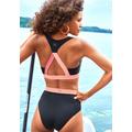 Bustier-Bikini-Top LASCANA ACTIVE "Janni" Gr. 36, Cup A/B, schwarz Damen Bikini-Oberteile Bekleidung