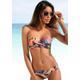 Bügel-Bandeau-Bikini SUNSEEKER Gr. 42, Cup C, bunt (marine, rostrot) Damen Bikini-Sets Ocean Blue