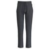 Sweathose TRIGEMA "TRIGEMA Freizeithose aus Sweat-Qualität", Damen, Gr. S, US-Größen, grau (anthrazit, melange), 70% Baumwolle, 30% Polyester, sportlich, Hosen