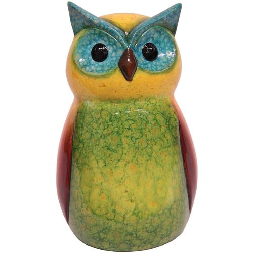 "Tierfigur I.GE.A. ""Eule"" Dekofiguren Gr. Ø, bunt Tierfiguren Dekofiguren 2213 cm"