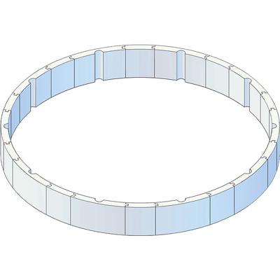 Poolwandisolierung KWAD "Pool Protector T60", weiß, Polystyrol, Bauplatten, für Rundbecken ØxH: 550x132cm Image