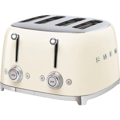 SMEG Toaster "TSF03CREU" beige (cremefarben)