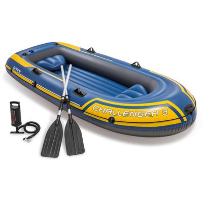 Schlauchboot INTEX "Challenger 3", gelb (gelb, blau), KleinbooteB:137cm H:43cm L:295cm, B:137cm H:43cm L:295cm Image
