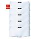 Panty H.I.S Gr. 42, 5 St., weiß Damen Unterhosen Spar-Sets