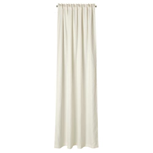 „Vorhang NEUTEX FOR YOU „“Messina““ Gardinen Gr. 245 cm, verdeckte Schlaufen, 146 cm, weiß (wollweiß) Verdeckte Schlaufen HxB: 245×146, Schal mit verdeckten“