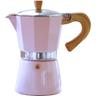 "Espressokocher GNALI & ZANI ""Venezia"" Kaffeemaschinen Gr. 3 Tassen, 3 Tasse(n), rosa (hellrosa) Espressokocher Induktion,"