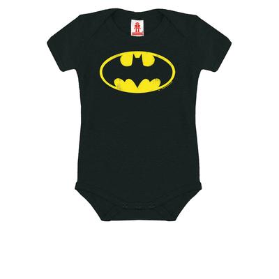 Body LOGOSHIRT "DC - Batman" Gr. 86, EURO-Größen, schwarz Baby Bodies mit lizenziertem Print