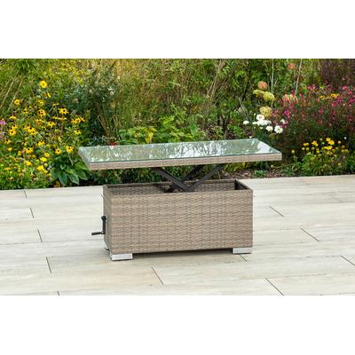 Gartentisch MERXX "Bellante", braun, B:60cm H:46cm T:120cm, Tische, 60x120 cm Image
