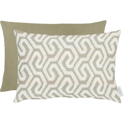 Dekokissen APELT "Tiago" Gr. 1, beige (beige, gemustert), B:35cm H:5cm L:50cm, Baumwolle, Polyester, Dekokissen_Sitzkissen_Kissenhüllen, Wendekissenhülle mit Füllung, 1 Stück Image