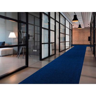 Läufer "MAGNUM, Made in Belgium", blau, B:200cm H:10,5mm L:250cm, Polypropylen (PP), PRIMAFLOR-IDEEN IN TEXTIL, Teppiche, Schmutzfangläufer, Schmutzfangläufer, Schmutzfangteppich, Schmutzmatte, rutschhemmend Image