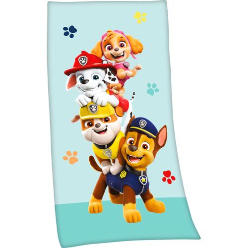 "Badetuch PAW PATROL ""Paw Patrol"" Handtücher (Packung) Gr. B/L: 75 cm x 150 cm (1 St.), bunt Badetücher"