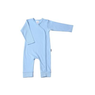 Strampler LILIPUT Gr. 62/68, EURO-Größen, blau (hellblau) Baby Overalls mit Druckknöpfen