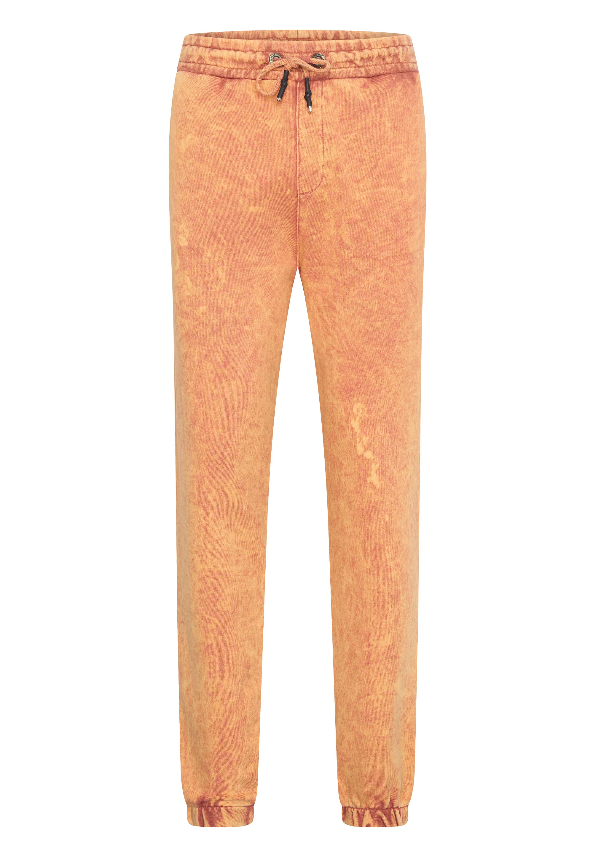 Sweathose RUSTY NEAL, Herren, Gr. S, EURO-Größen, orange, 100% Baumwolle, Hosen Sweathose, mit verwaschenem Muster