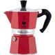 Espressokocher BIALETTI "Moka Express" Kaffeemaschinen Gr. 0,06 l, 1 Tasse(n), rot (aluminiumfarben, rot) Espressokocher