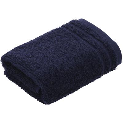 Seiftuch VOSSEN "Calypso Feeling", blau (marine blau), B:30cm L:30cm, Walkfrottier, Handtücher (Packung), Waschlappen im Set, VEGAN Image