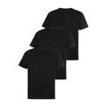 T-Shirt FRUIT OF THE LOOM Gr. XXXL (64/66), schwarz (schwarz, schwarz, schwarz) Herren Shirts T-Shirts