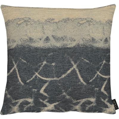 Dekokissen APELT "Opalia" Gr. 1, grau (grau, beige, gemustert), B:45cm L:45cm, Baumwolle, Polyester, Dekokissen_Sitzkissen_Kissenhüllen, Kissenhülle mit Füllung, 1 Stück Image