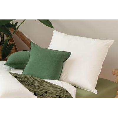 Naturfaserkopfkissen CENTA-STAR "Veggie", weiß, B:80cm L:80cm, Bezug: 100% Baumwolle. Füllung: 100% Polyester, Kopfkissen, Naturfaserkopfkissen, Kissen in 40x80 oder 80x80 cm erhältlich Image